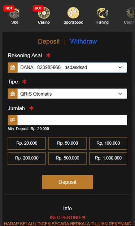 cara deposit Robot Dewa Cheat Slot My App